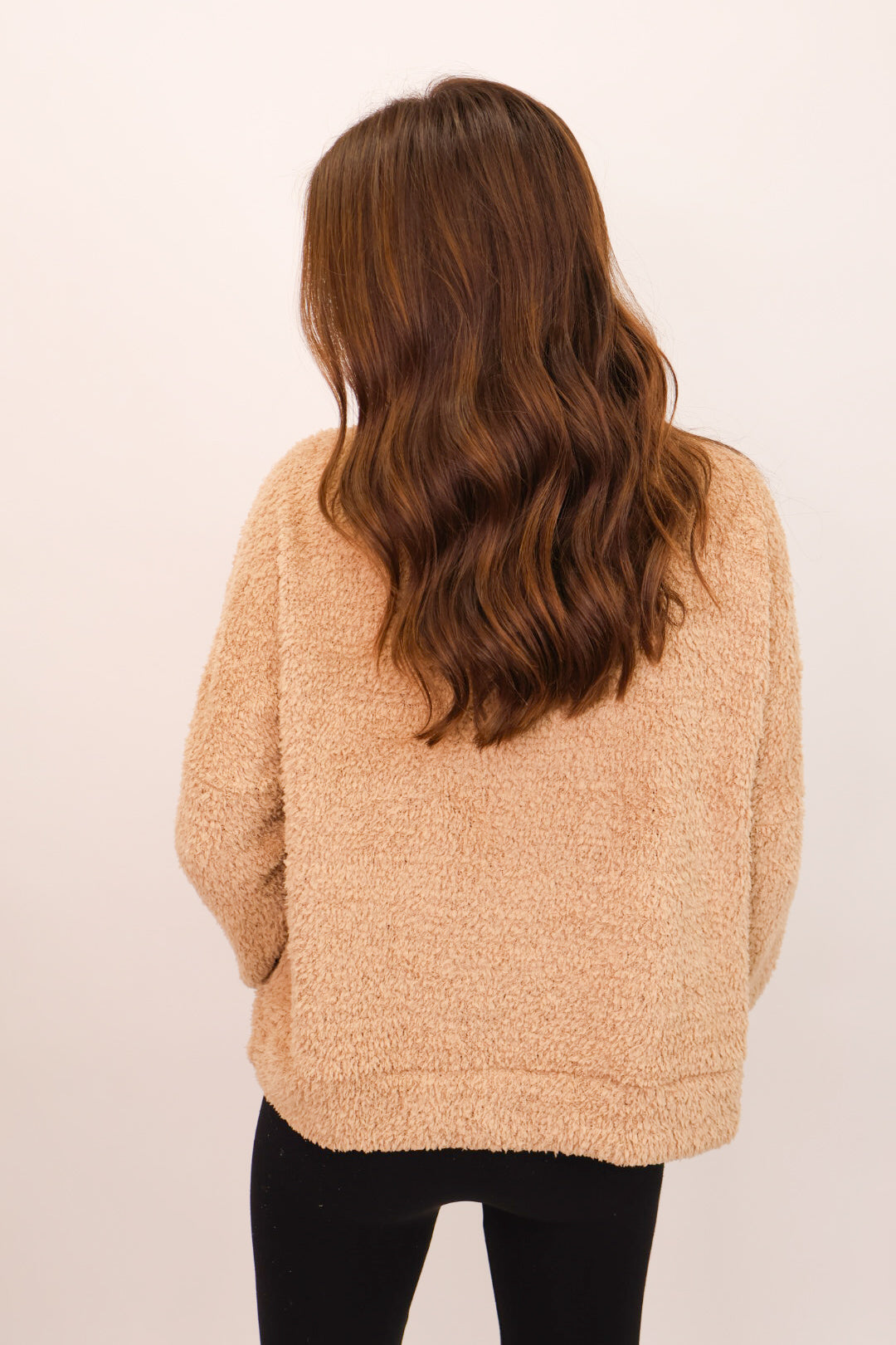 Sherpa Pullover - Mocha