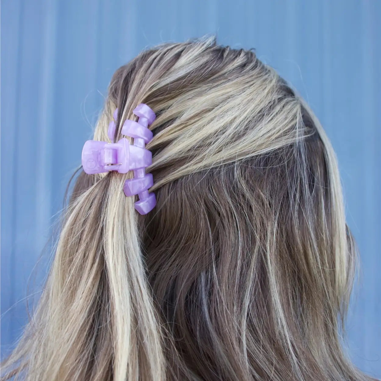 TELETIES Small Classic Claw Hair Clip - Lavender Mist