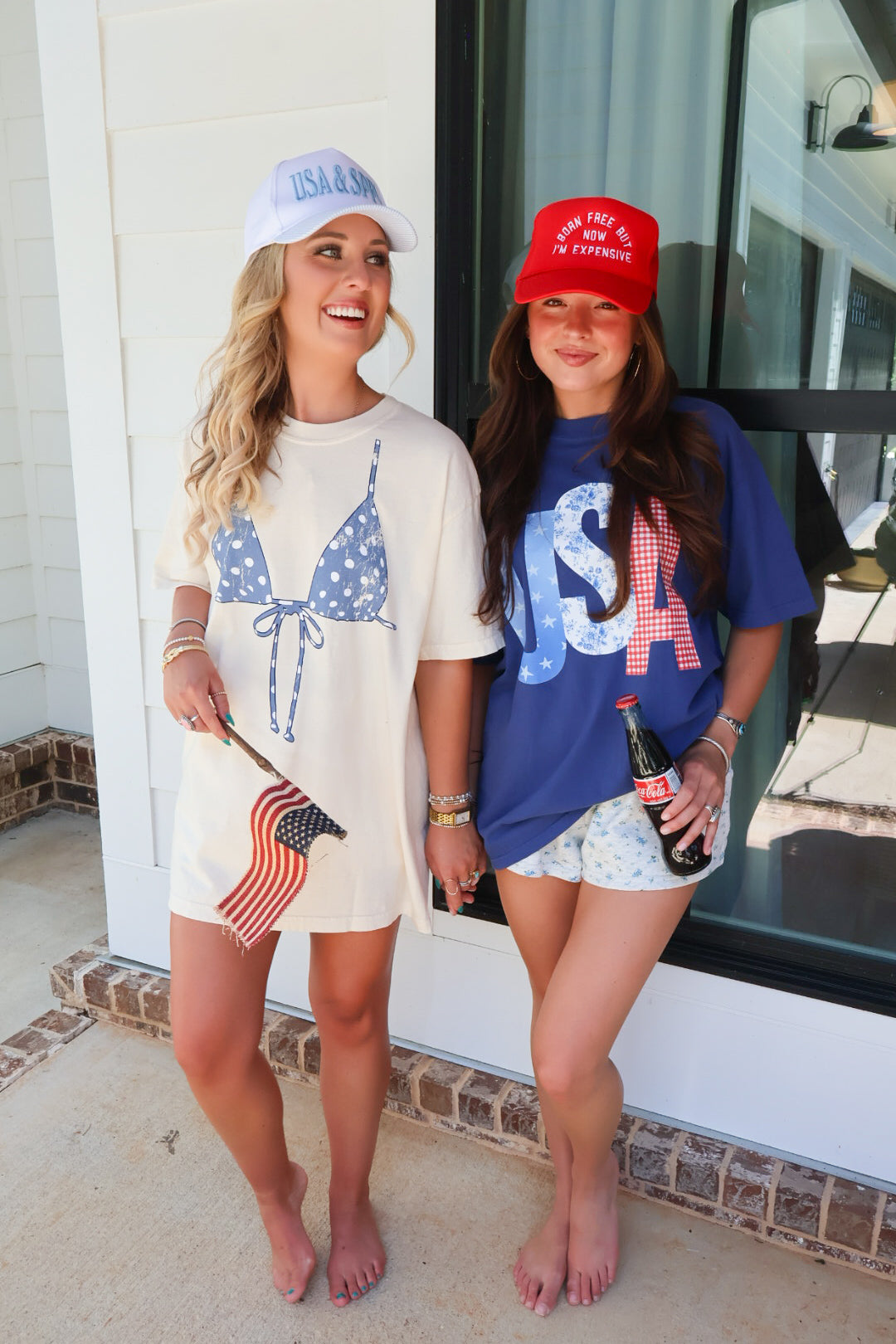 USA Patchwork Graphic Tee