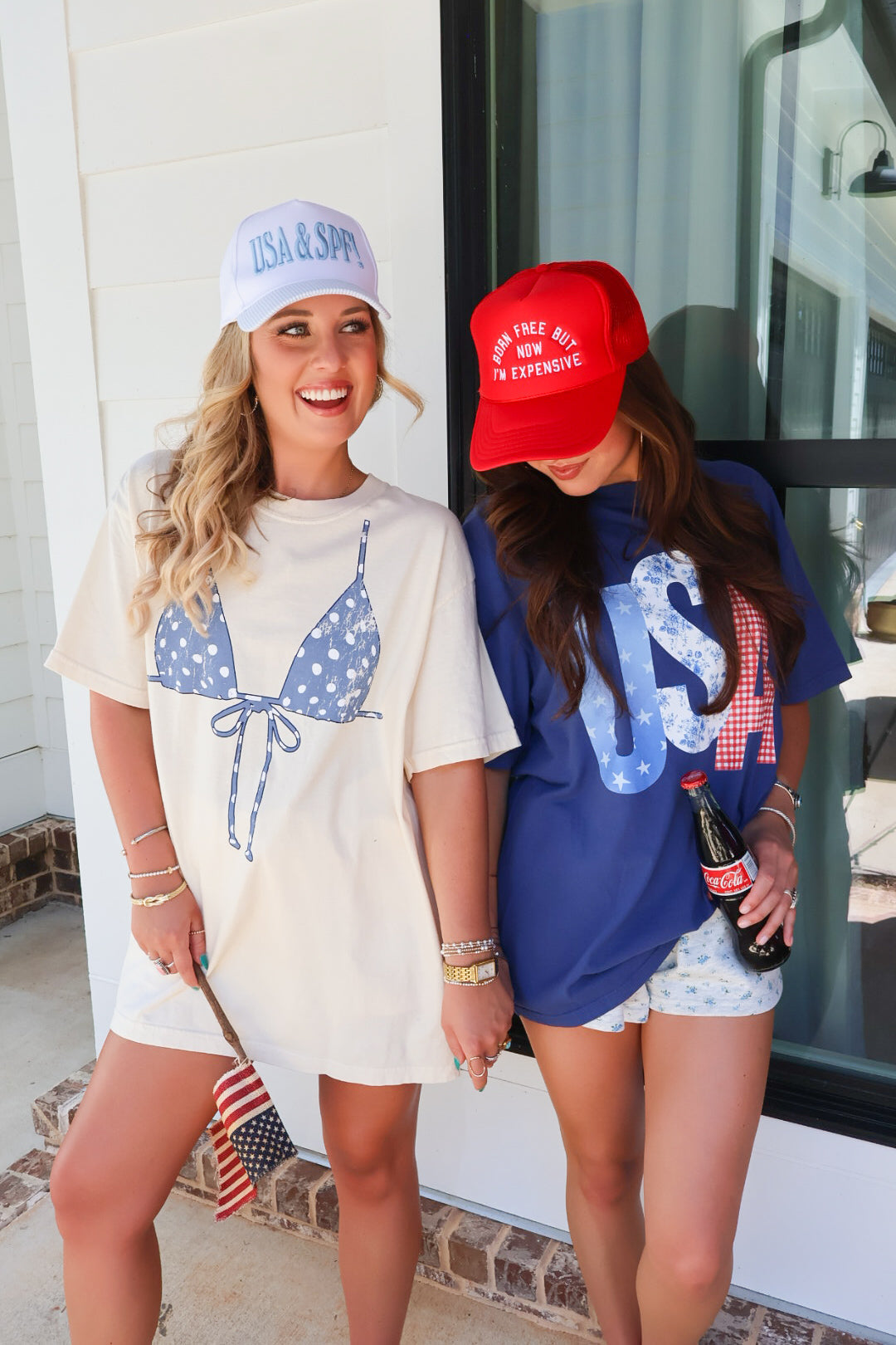 Polka Dot Bikini Graphic Tee