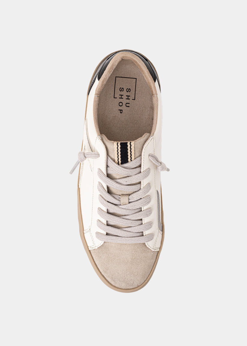 Shu Shop Robbie Sneakers - Black + White