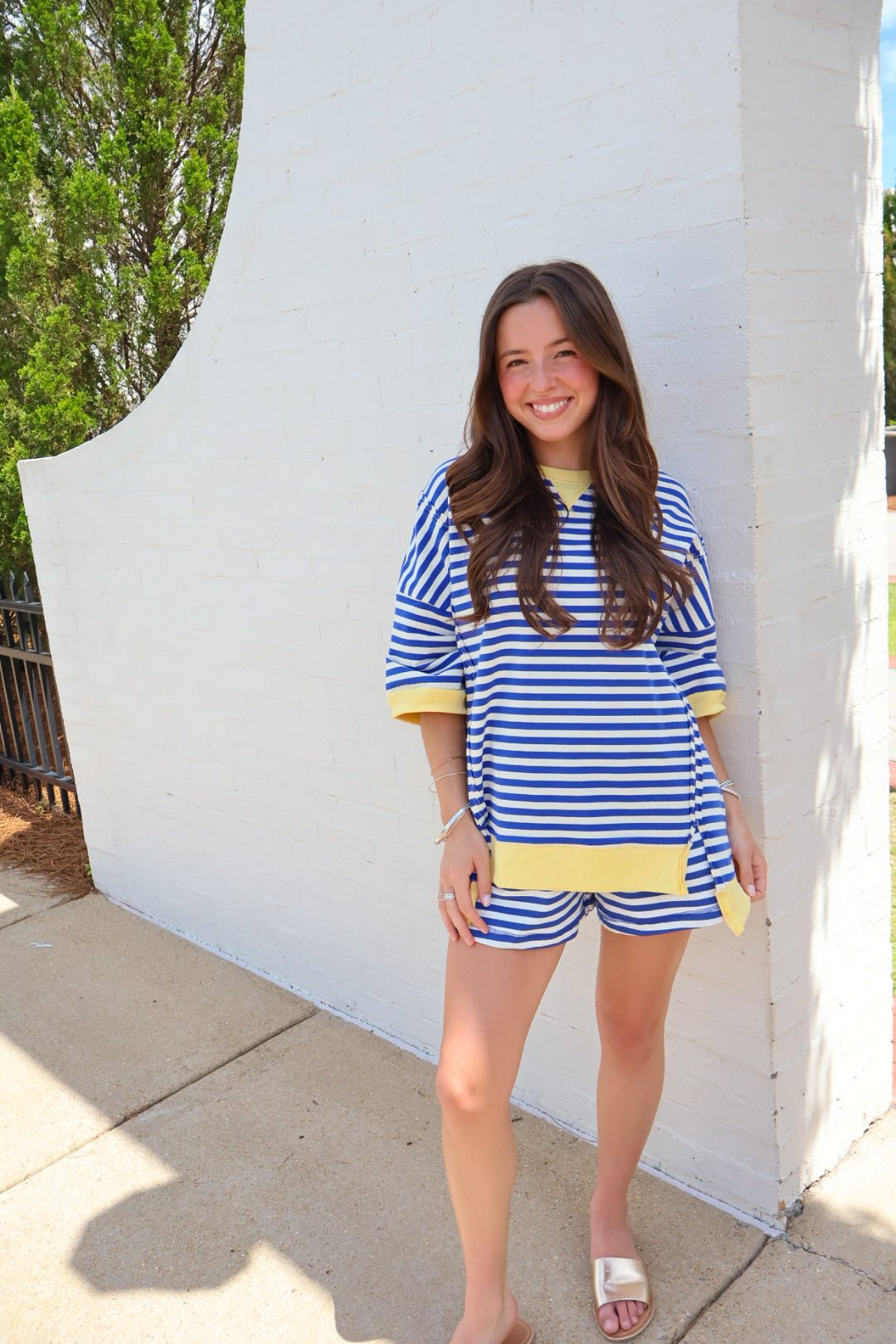 Coastal Cool Striped Lounge Set