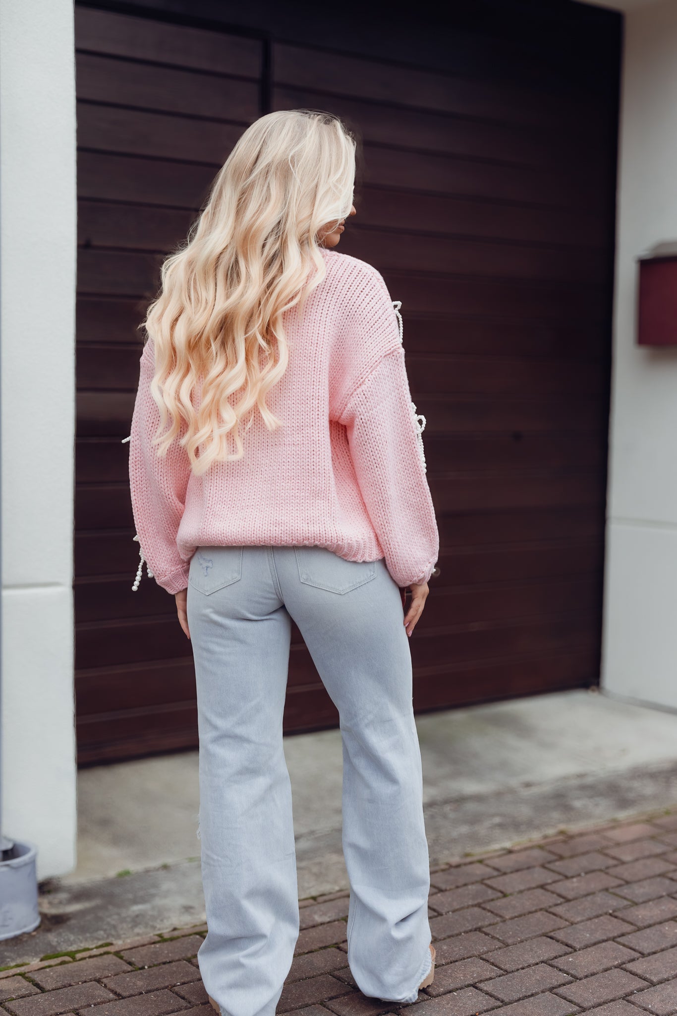 So Sweet Pearl Bow Cardigan