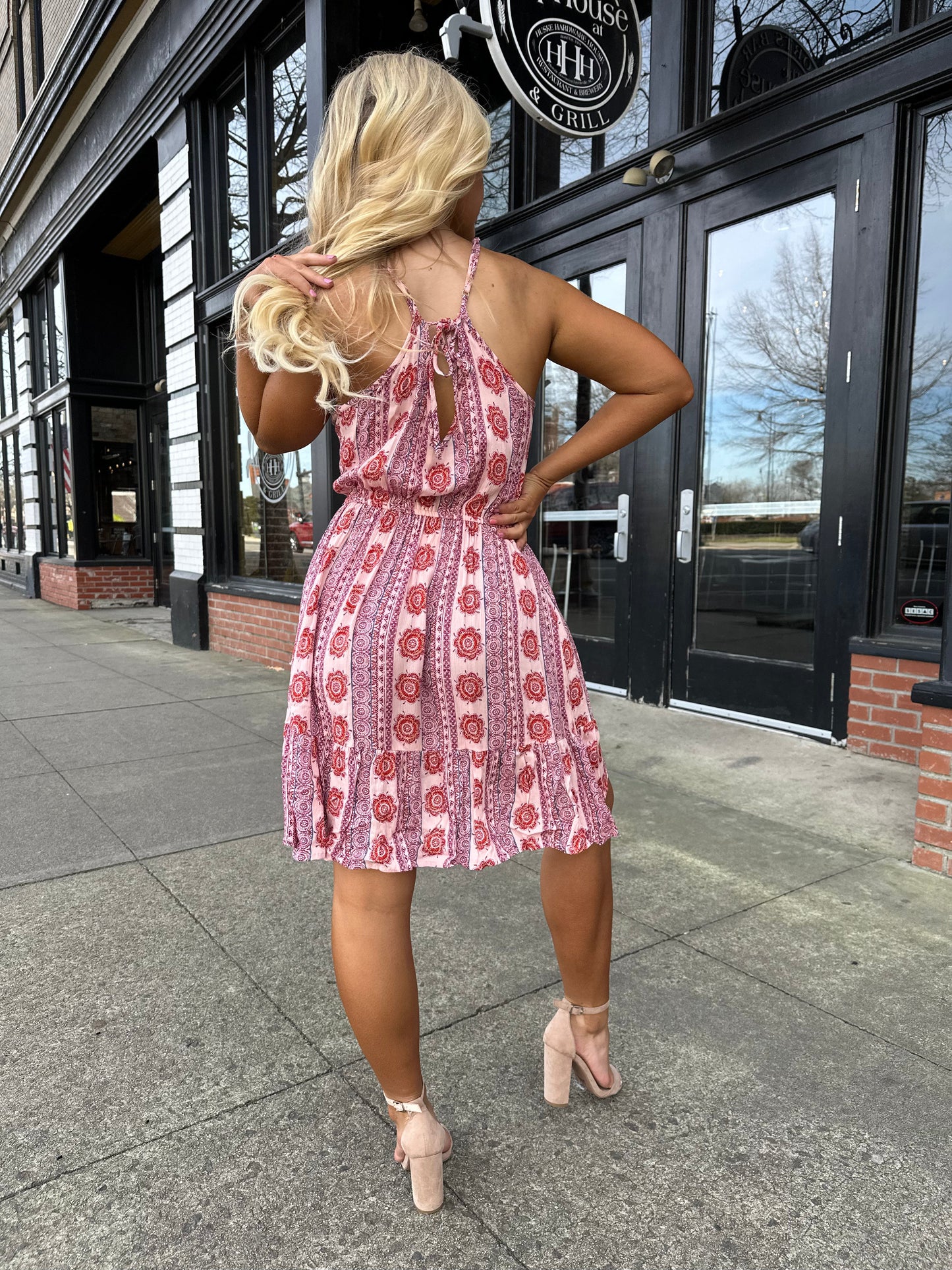 Yasmin Floral Mini Dress FINAL SALE