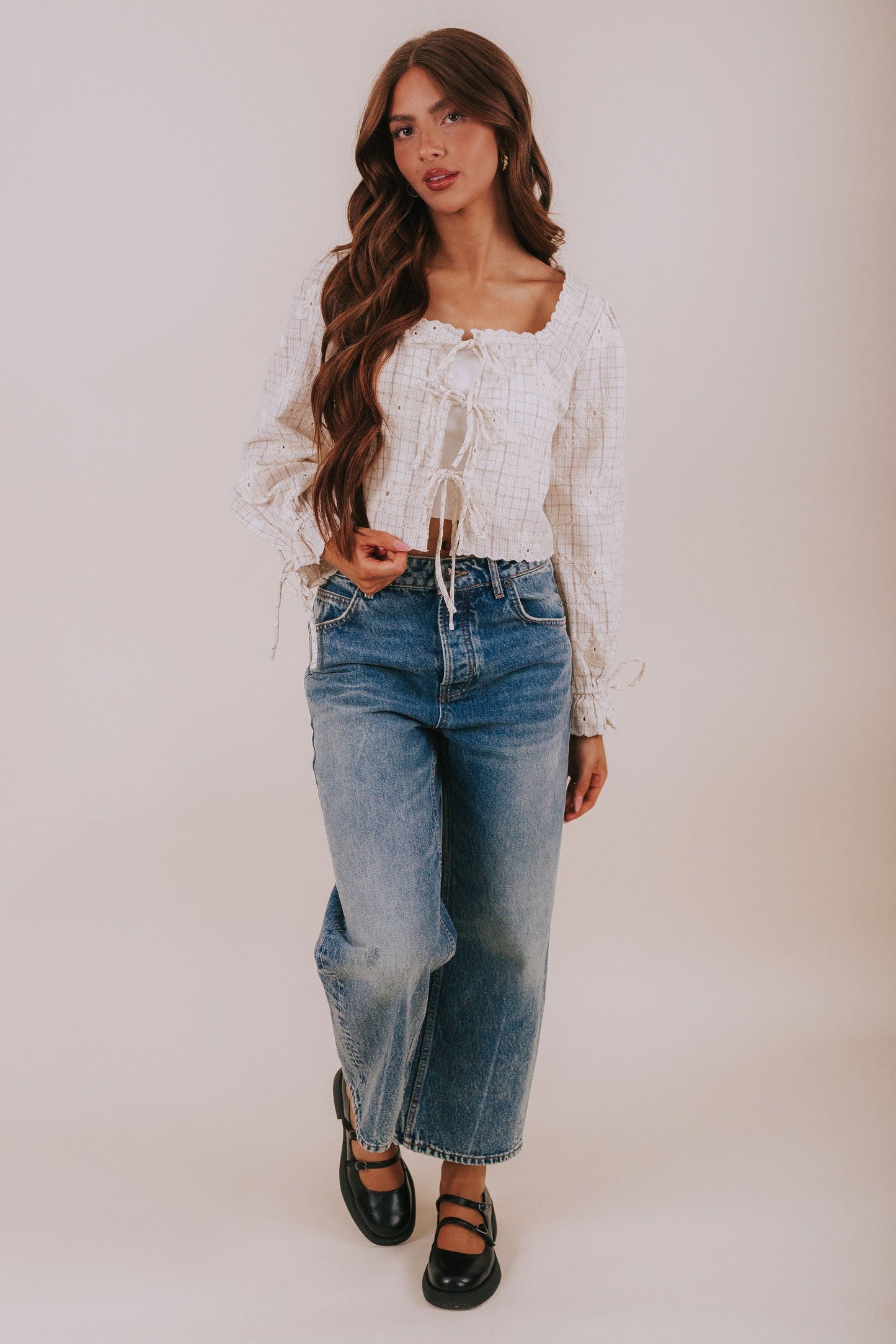 Rustic Bloom Top