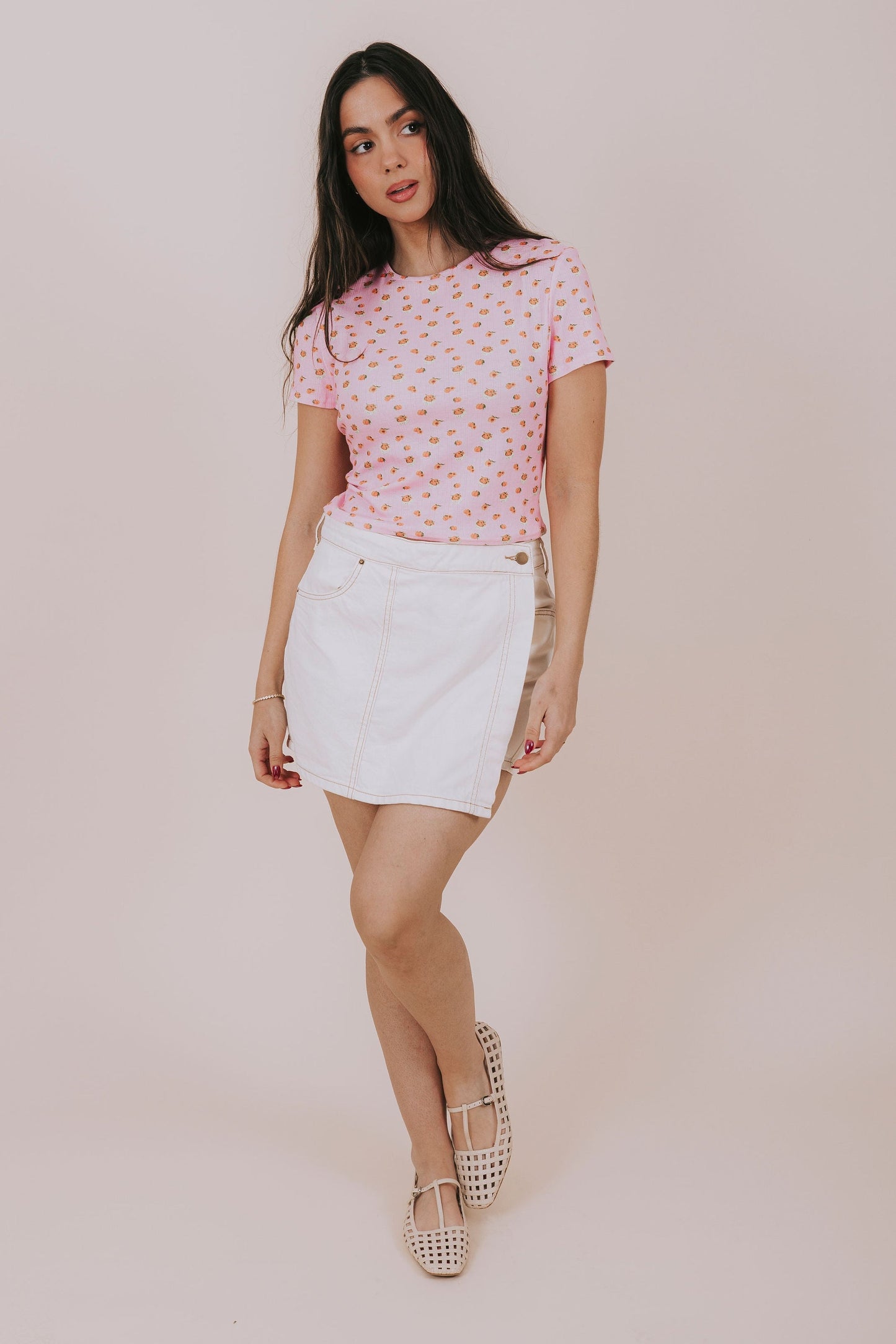 Sweet As A Peach Top