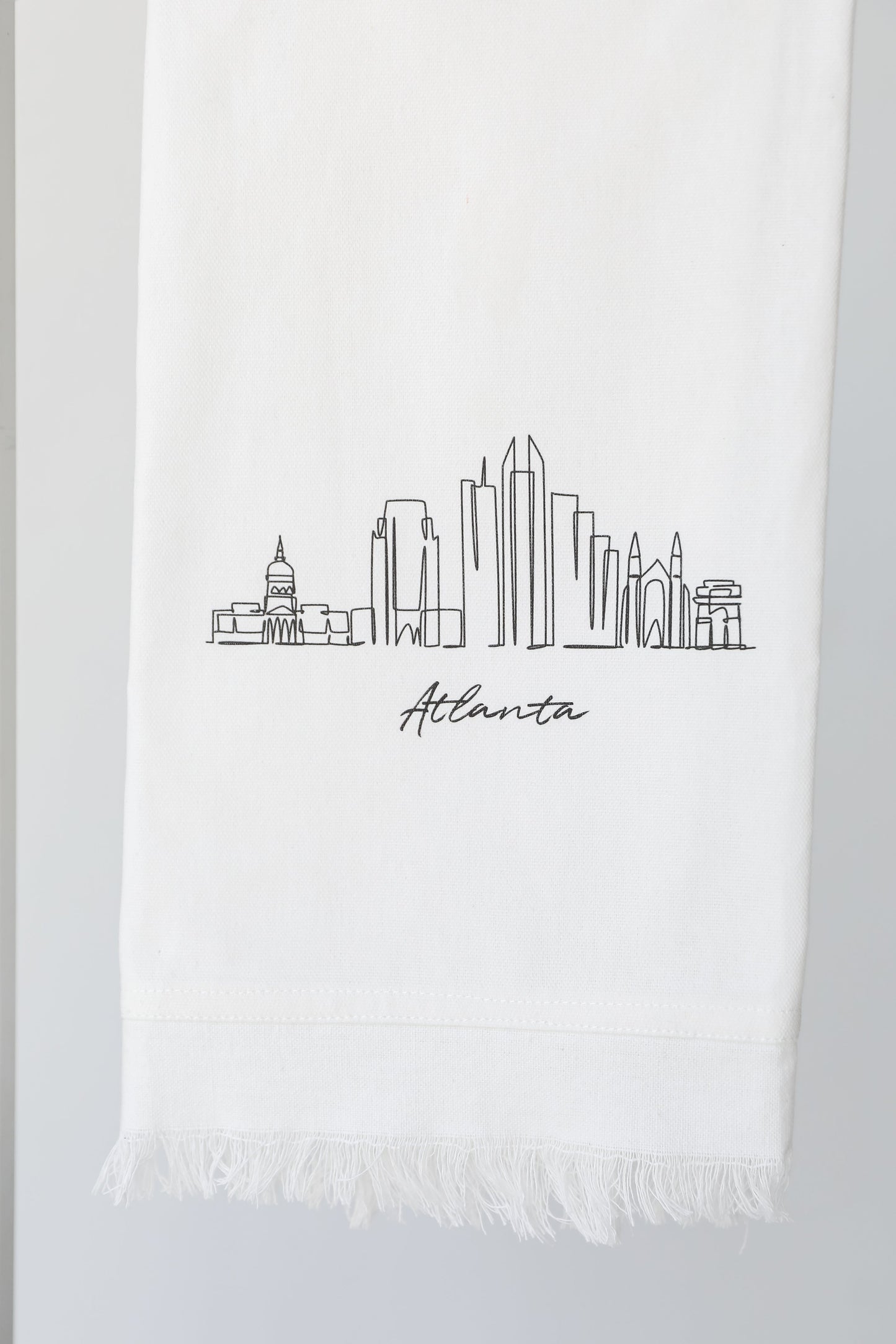 Atlanta City Scape Hand Towel
