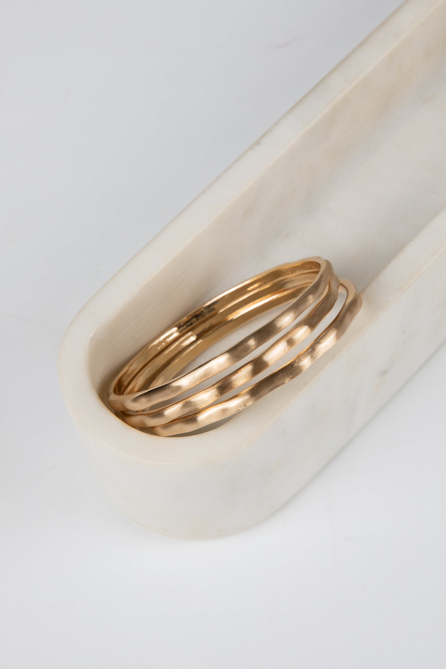 Brielle Gold Bangle Set