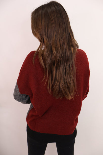 Colorblock Fall Sweater