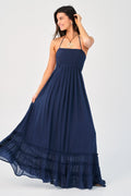 Coralyn Dress in Navy
