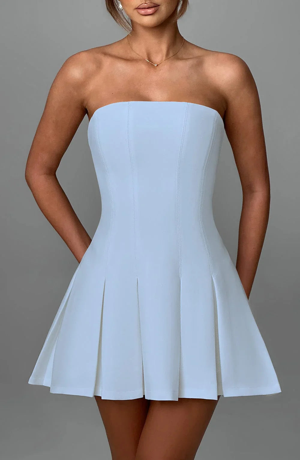 Bryony Mini Dress - Blue