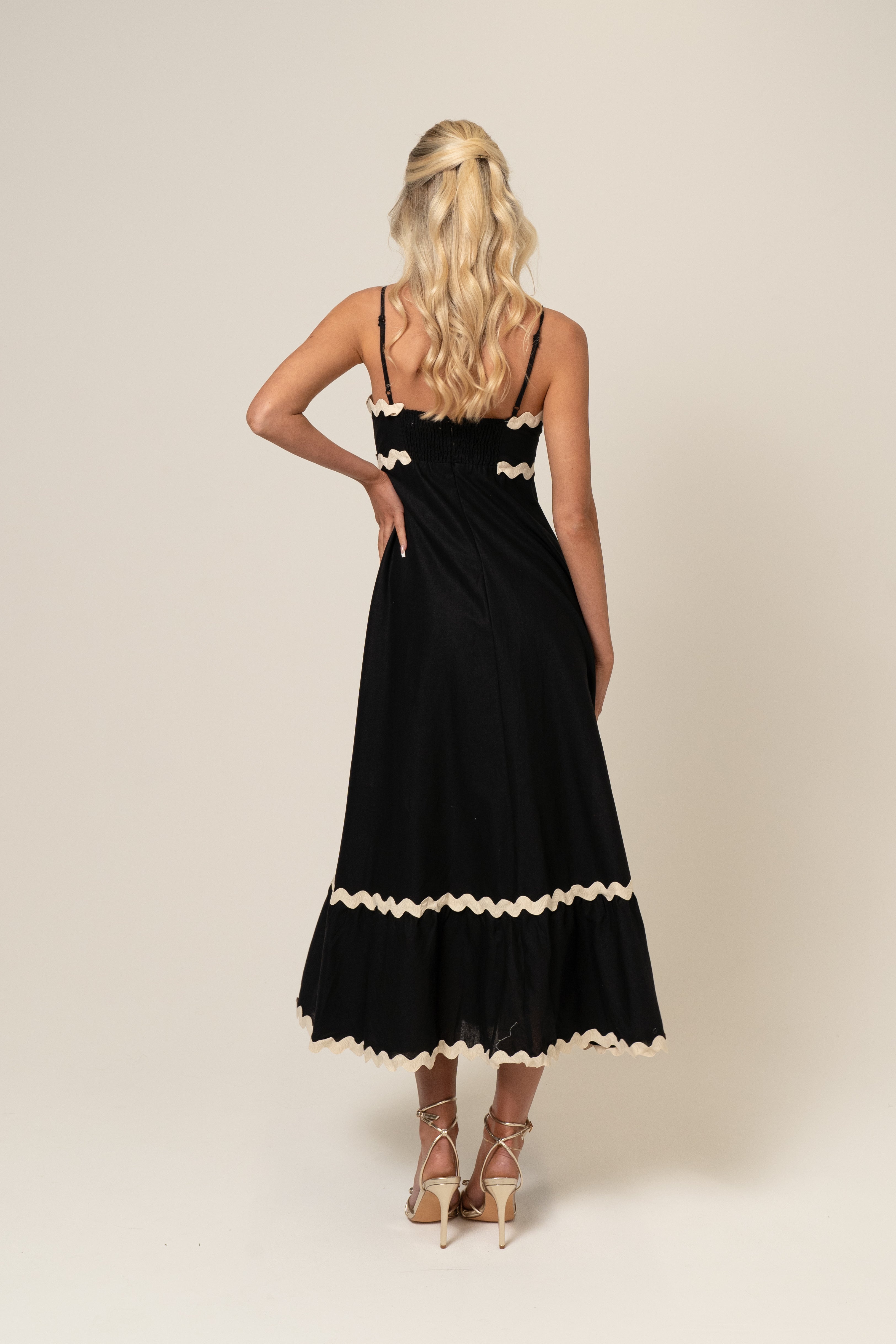 Millie Ric-Rac Summer Maxi Dress