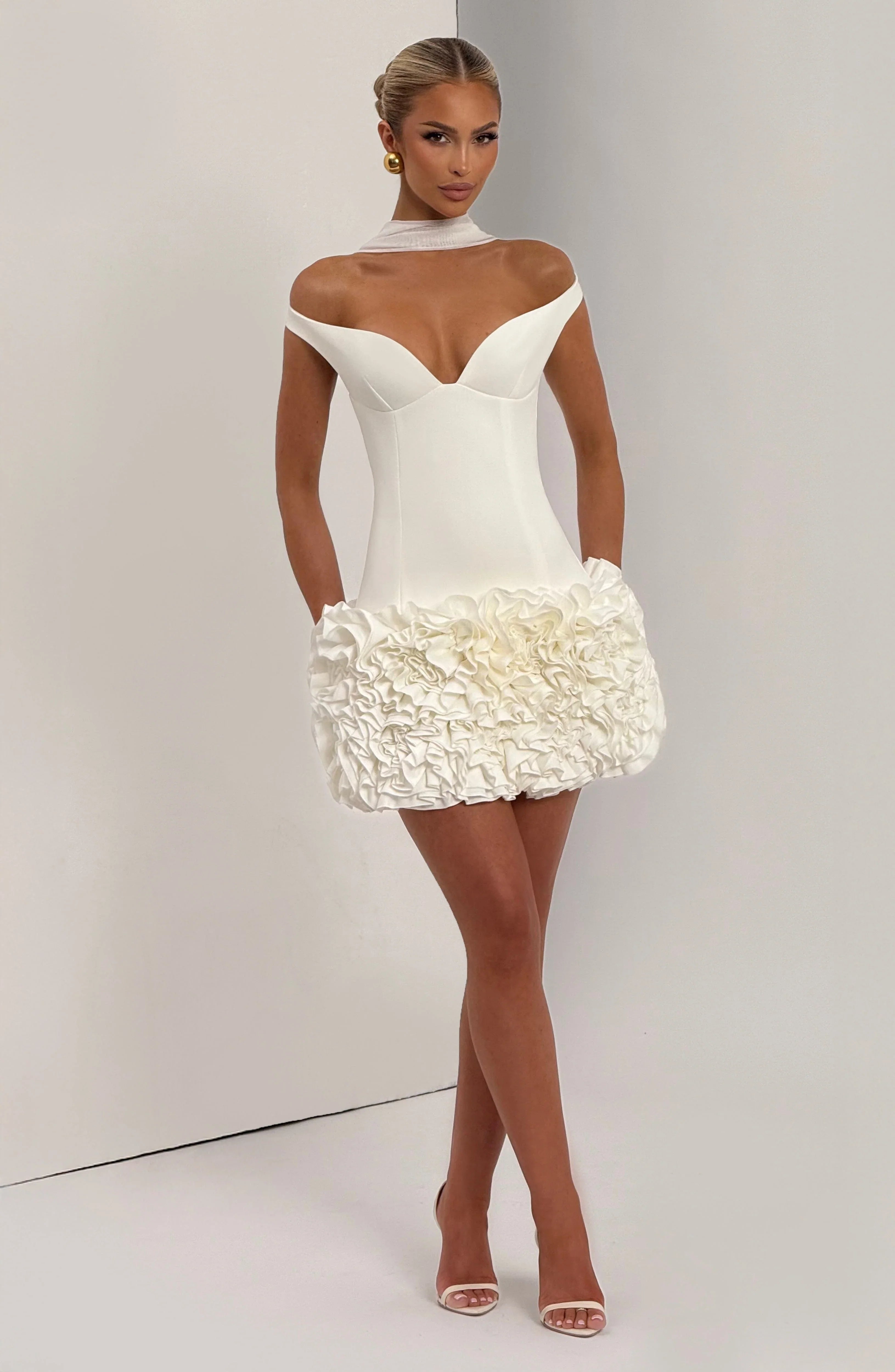 Aveta Mini Dress - Ivory