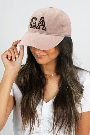 Georgia State Leopard Baseball Cap FINAL SALE