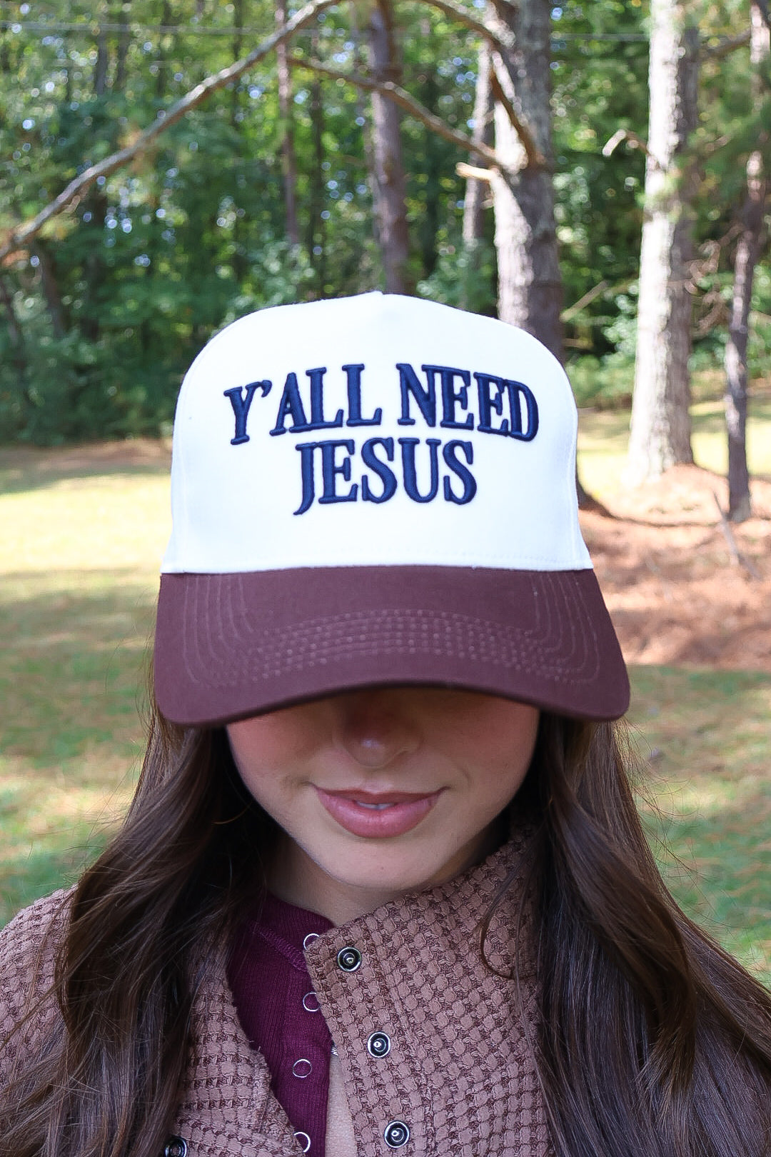 Y’all Need Jesus Embroidered Hat