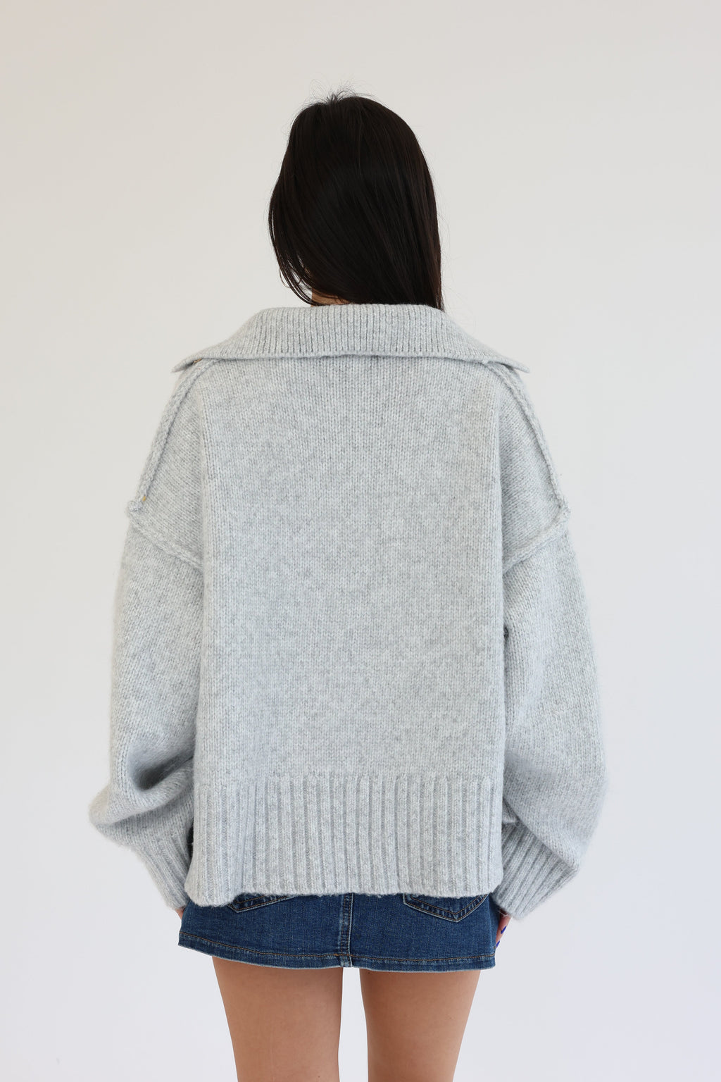 Lizzie Sweater in Grey