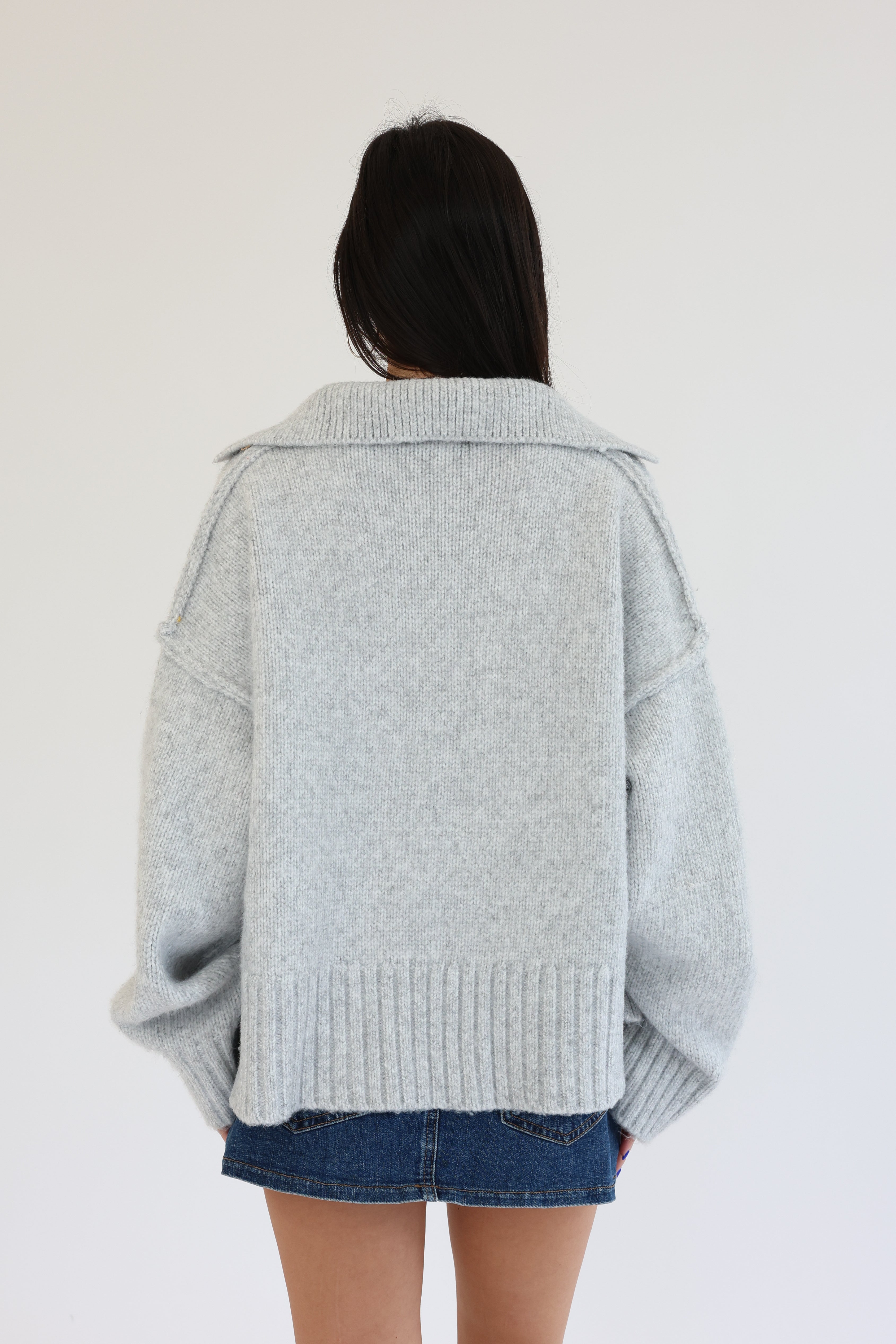 Lizzie Sweater in Grey