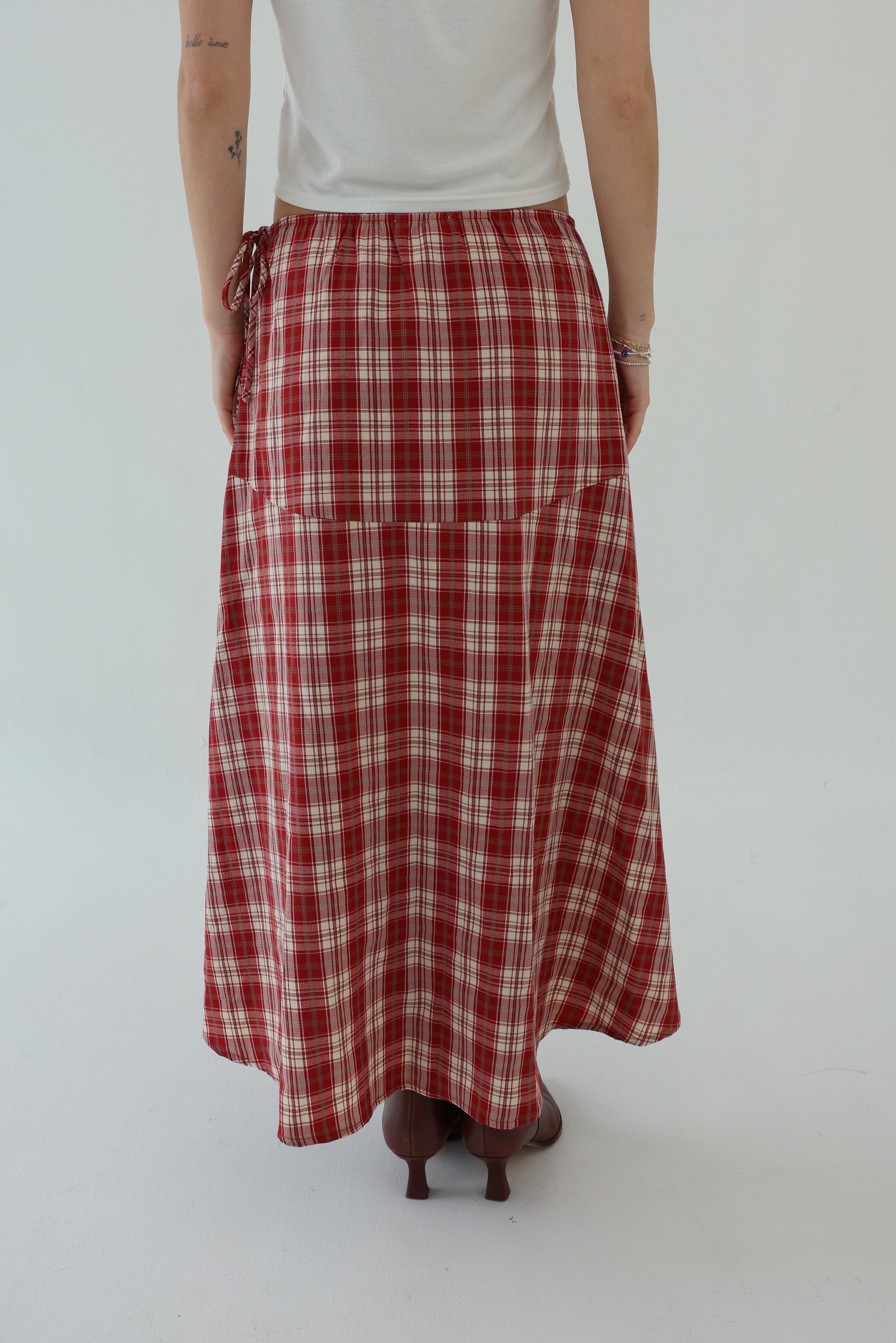 Heidi Plaid Skirt