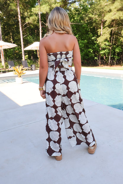 Seashell Pants in Brown