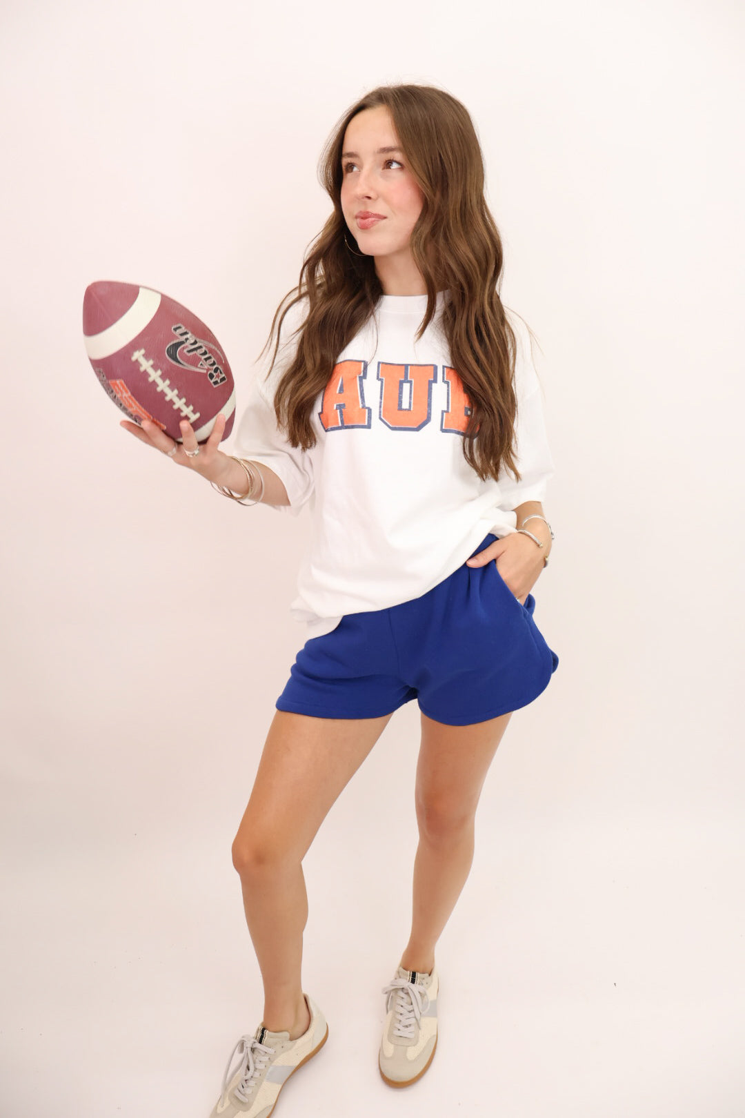 Retro Auburn AUB Oversized Tee