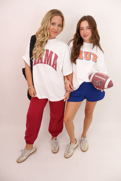Retro Auburn AUB Oversized Tee