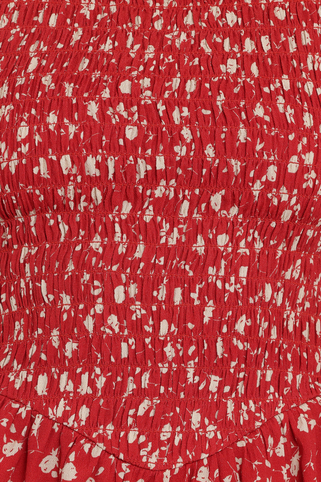 Zoella Peplum Top - Red Floral
