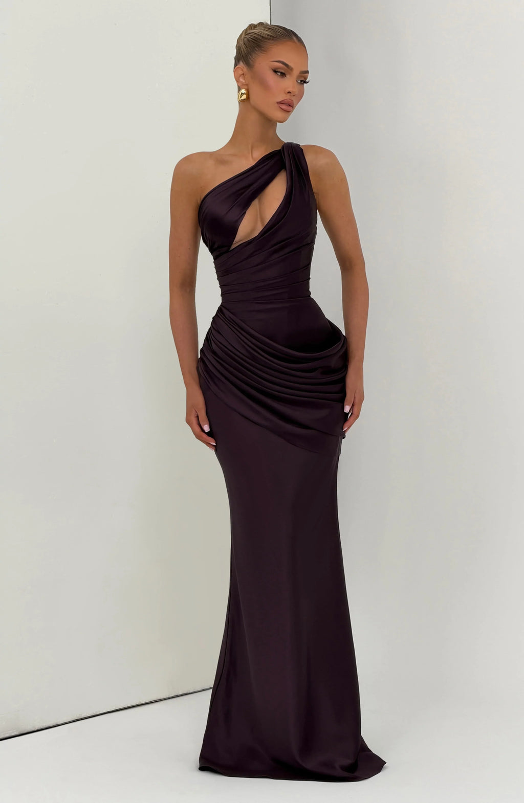 Emina Maxi Dress - Plum