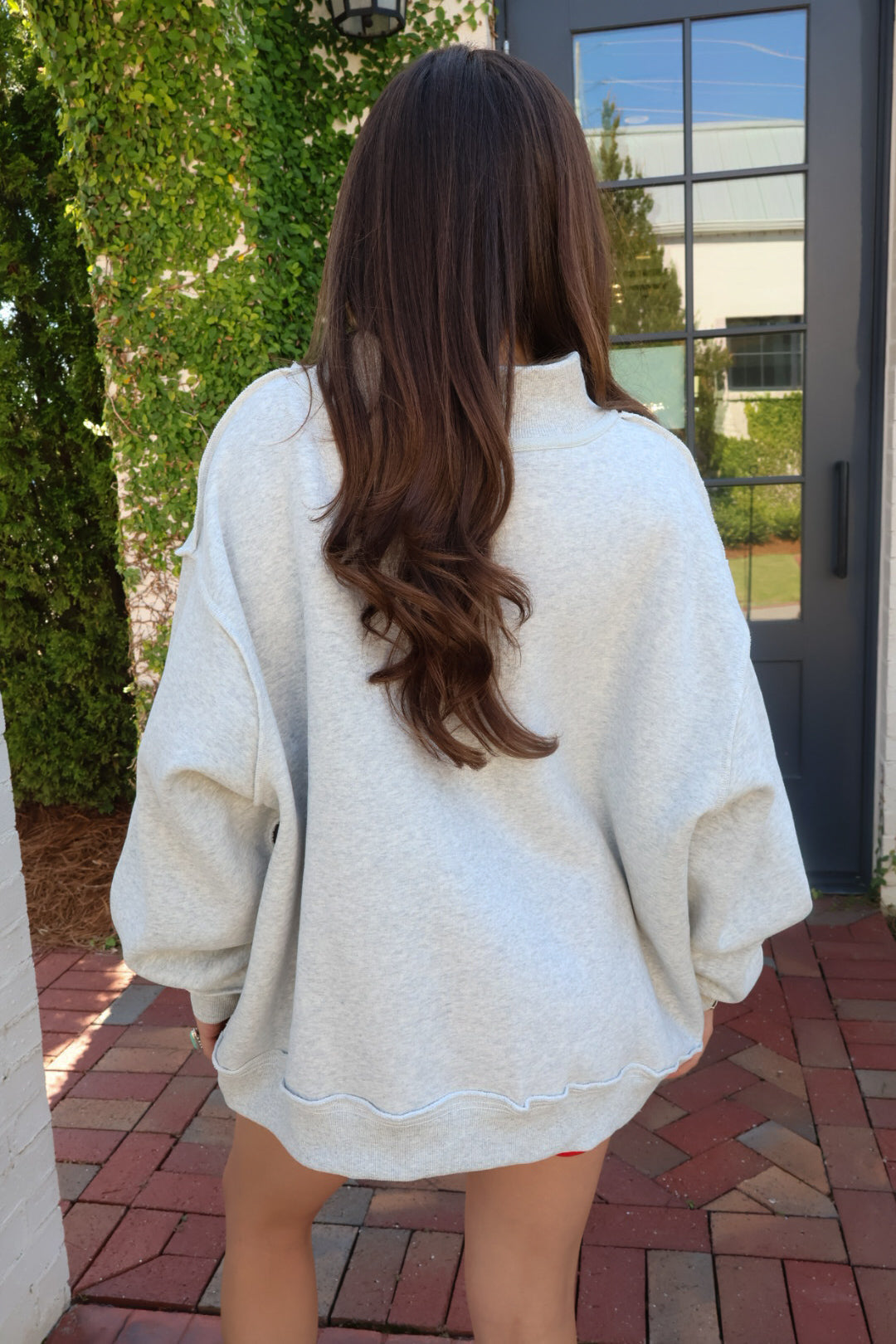 *PRE-ORDER 7/16* God’s Country Reversible Mockneck Pullover