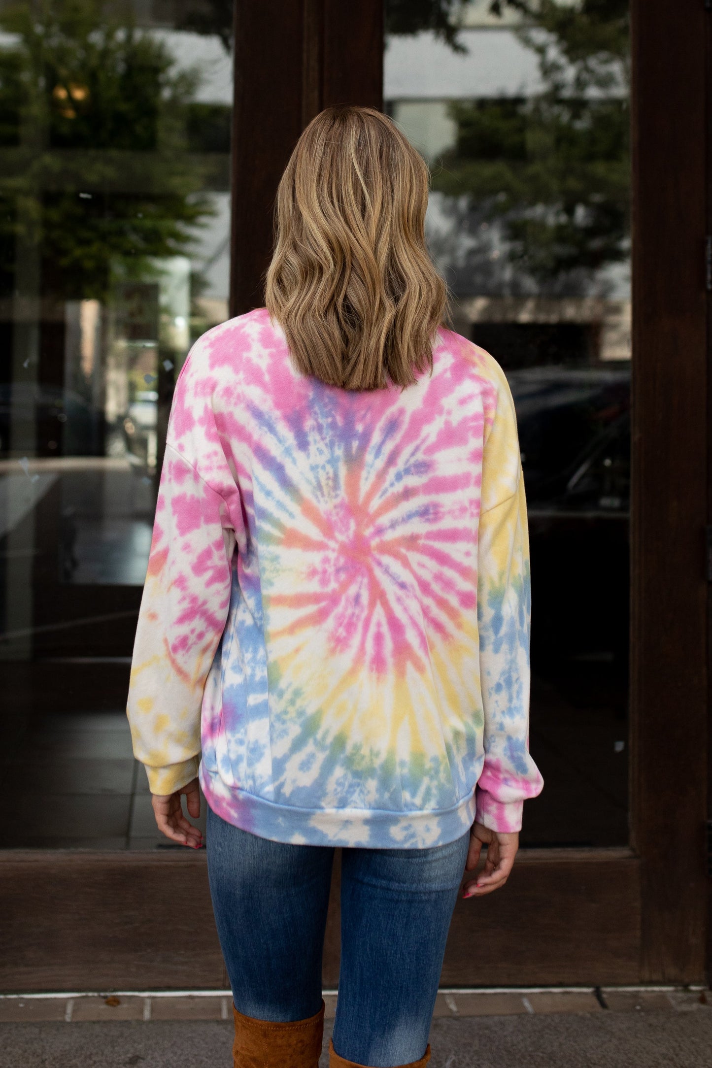 Breathe In Tie Dye Top FINAL SALE