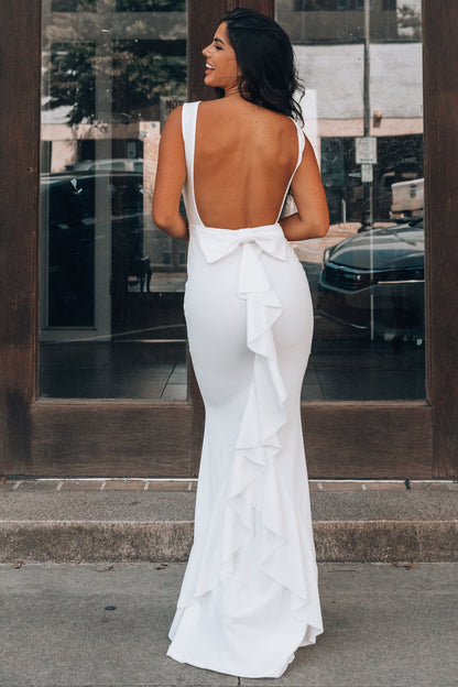 Follow Your Heart Gown (Ivory) FINAL SALE
