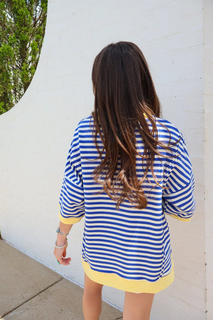 Coastal Cool Striped Lounge Set