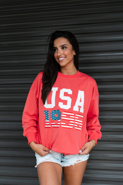 USA Olympic Oversized Sweater