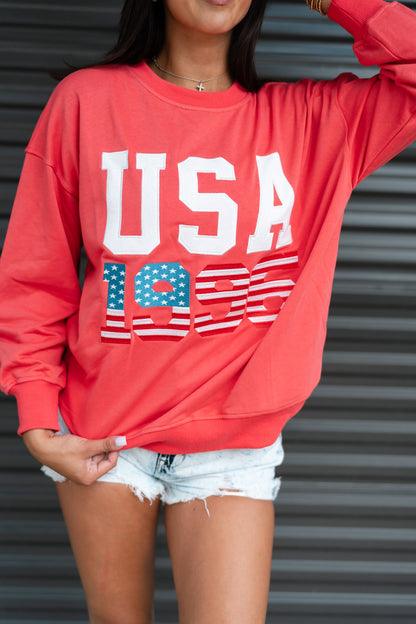 USA Olympic Oversized Sweater