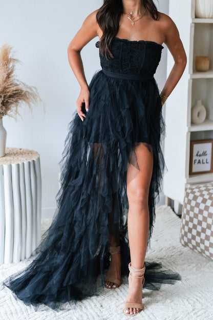 Save The Last Dance Maxi Dress (Black)