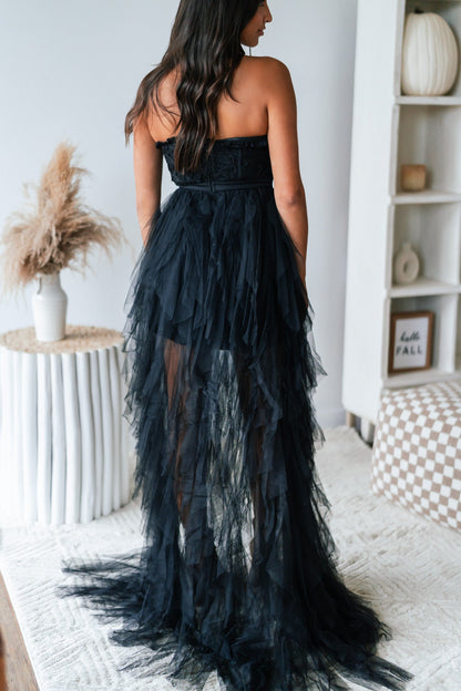 Save The Last Dance Maxi Dress (Black)