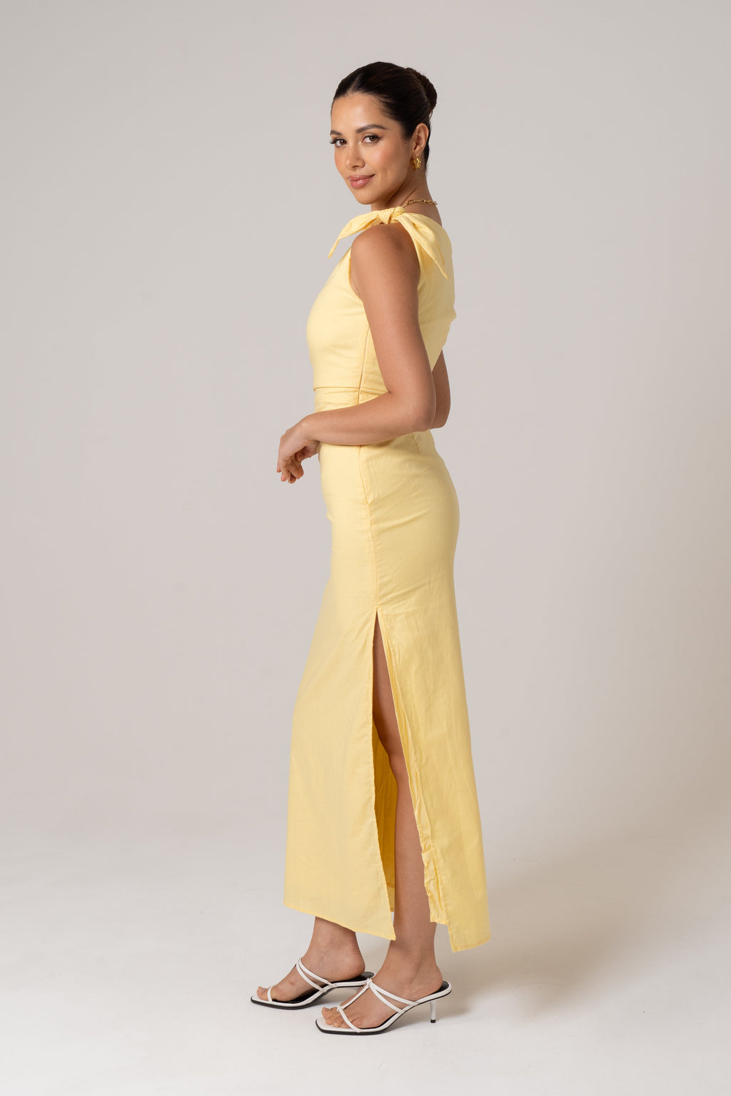 Ashley Drop Shoulder Midi Dress