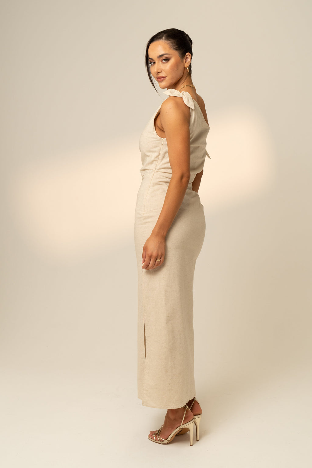 Ashley Drop Shoulder Midi Dress