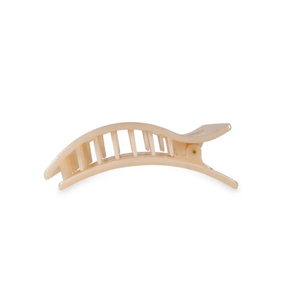 TELETIES Medium Flat Rectangle Hair Clip - Soft Surf