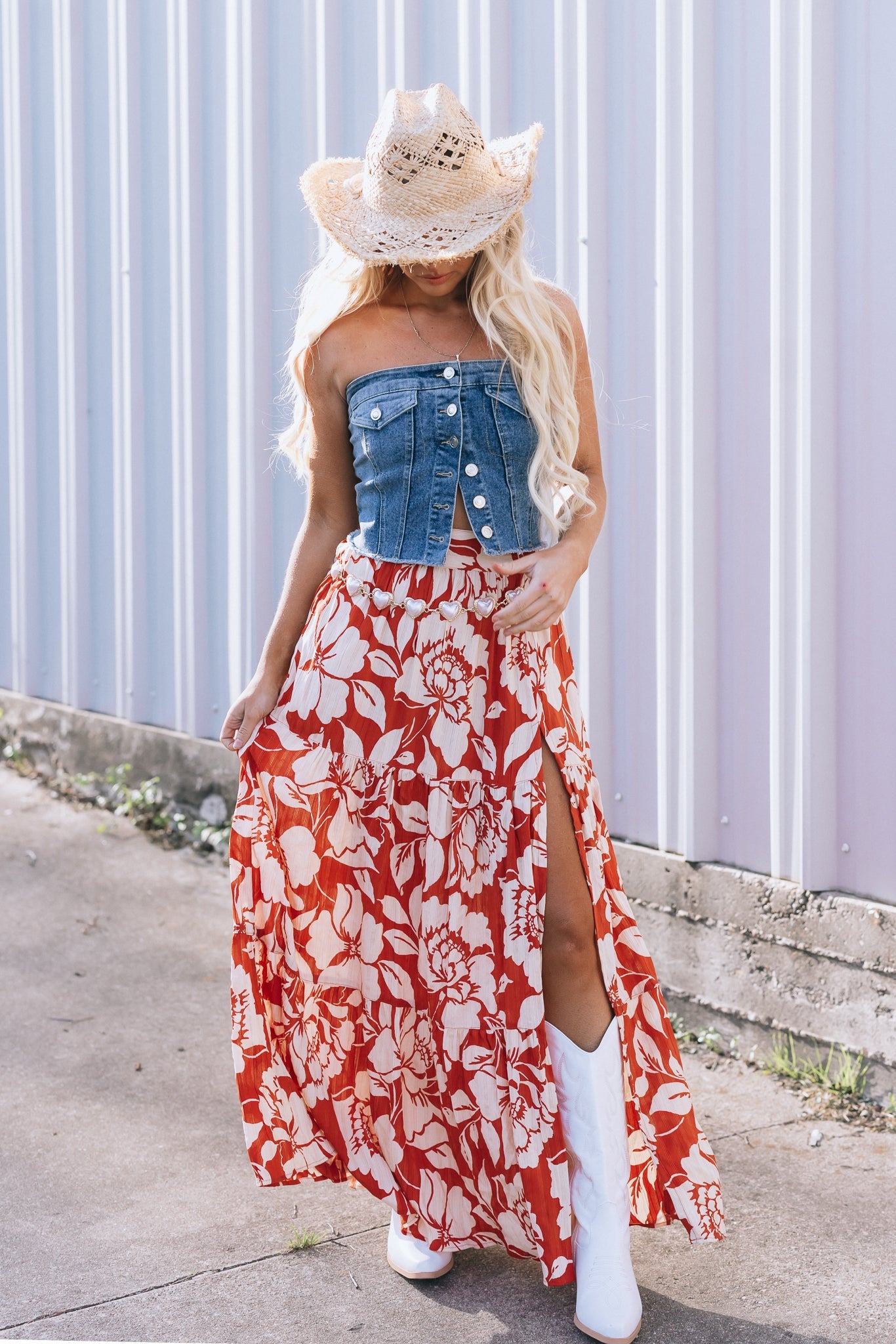 Tangerine Dream Maxi Skirt