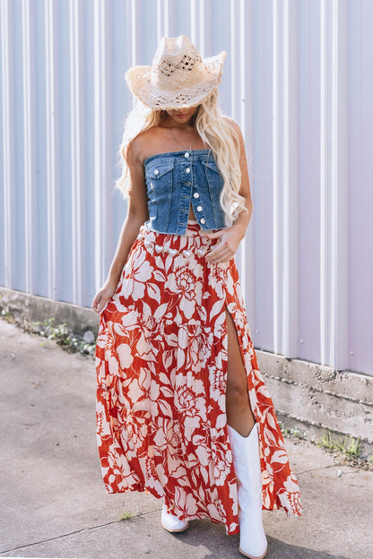 Tangerine Dream Maxi Skirt