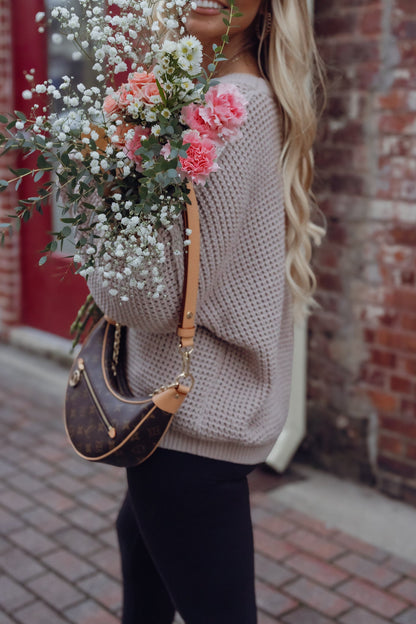 Hang Out Waffle Knit Sweater