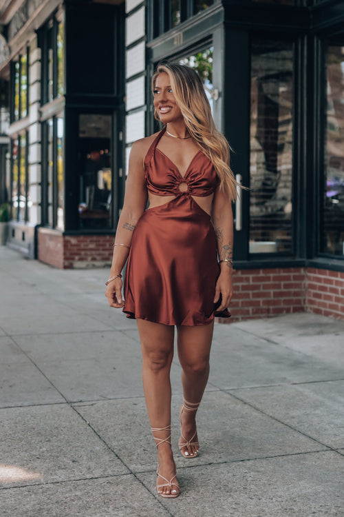 Need My Love Cutout Mini Dress FINAL SALE