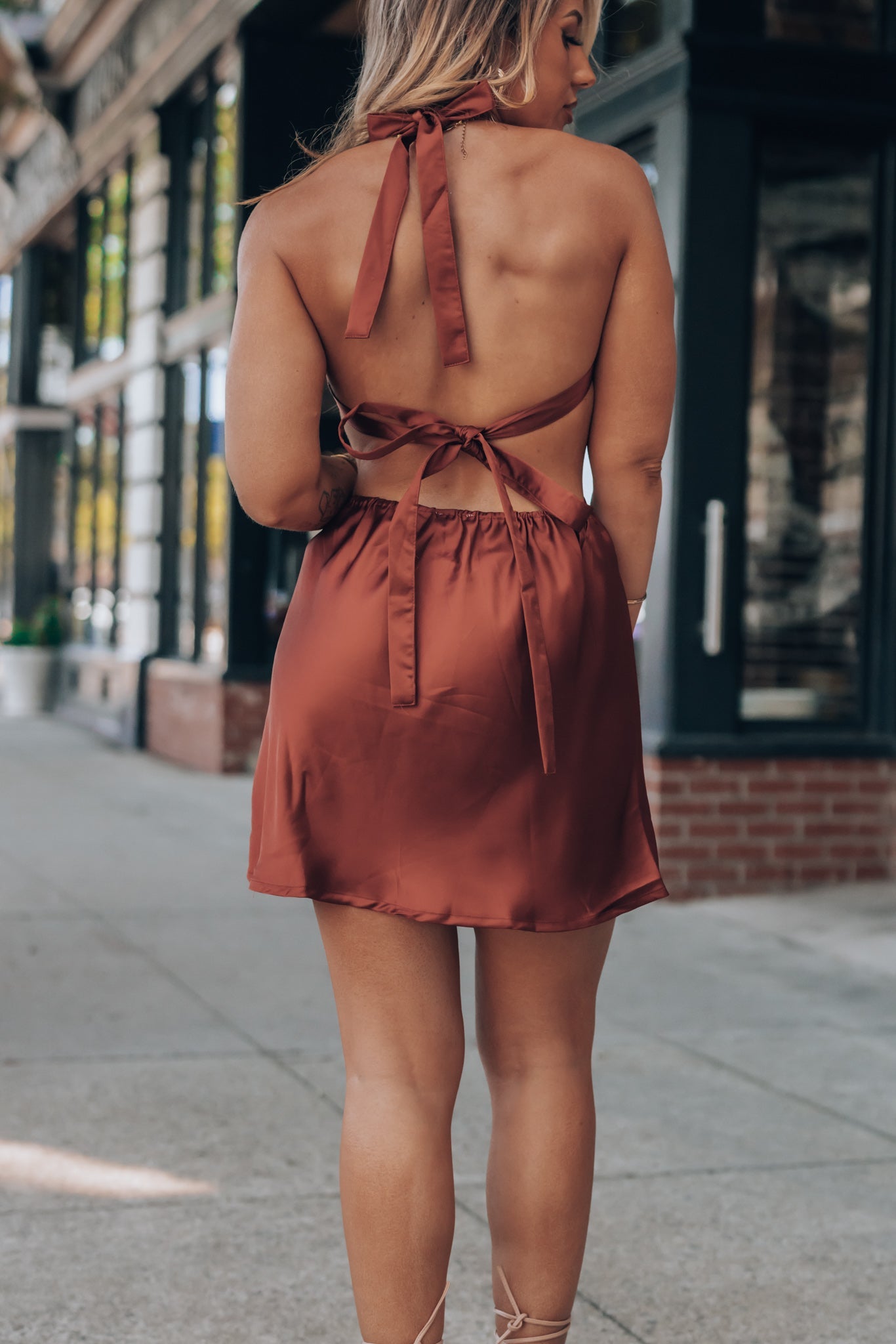 Need My Love Cutout Mini Dress FINAL SALE