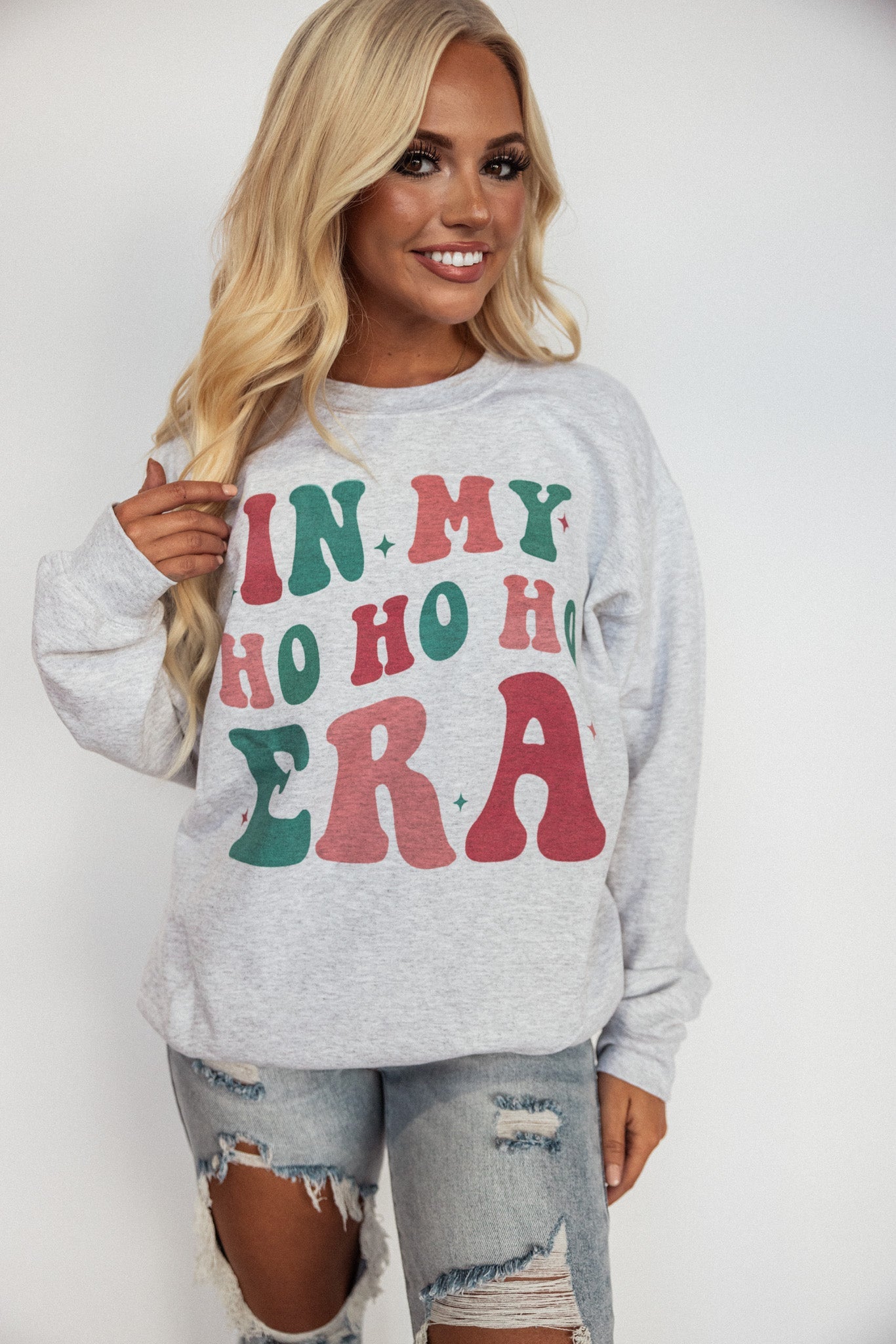 In My Ho Ho Ho Era Graphic Sweater