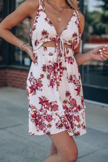 Carry On Floral Mini Dress FINAL SALE
