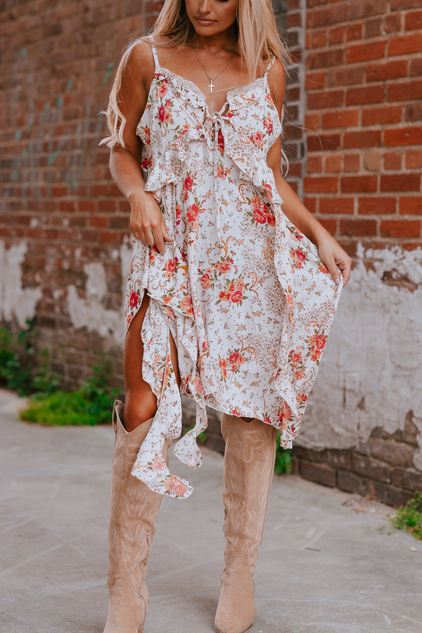 Marigold Meadow Mini Dress