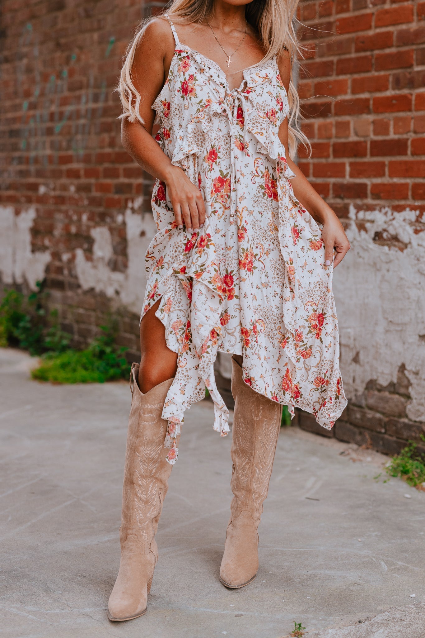 Marigold Meadow Mini Dress