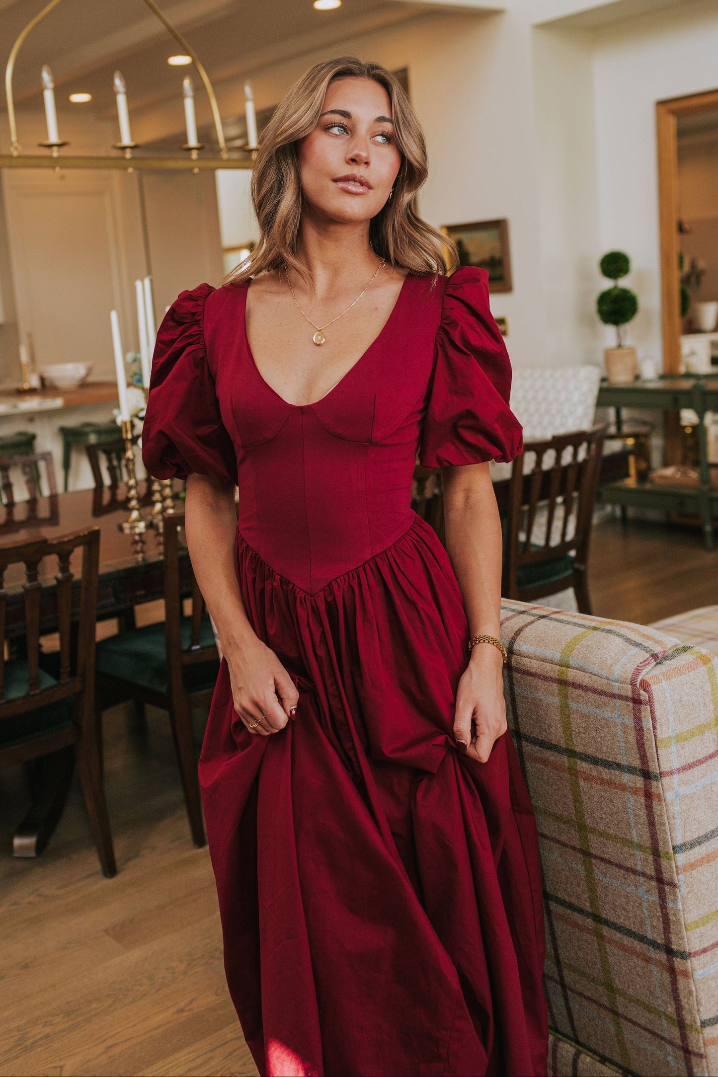Sweet Sangria Dress