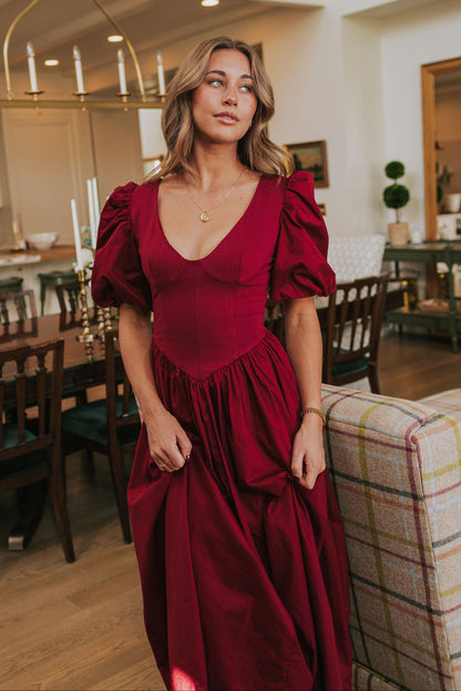 Sweet Sangria Dress
