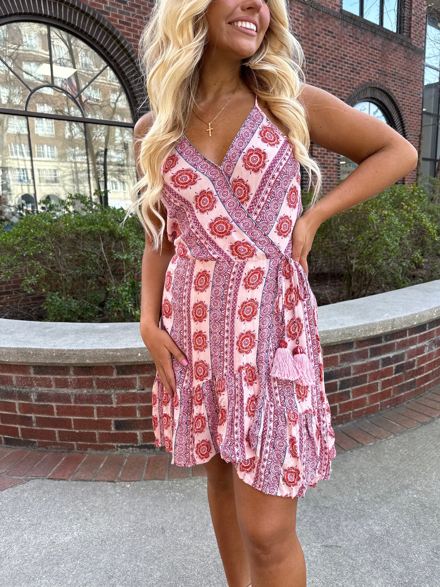 Yasmin Floral Mini Dress FINAL SALE
